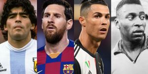 Top 5 cầu thủ vĩ đại nhất mọi thời đại